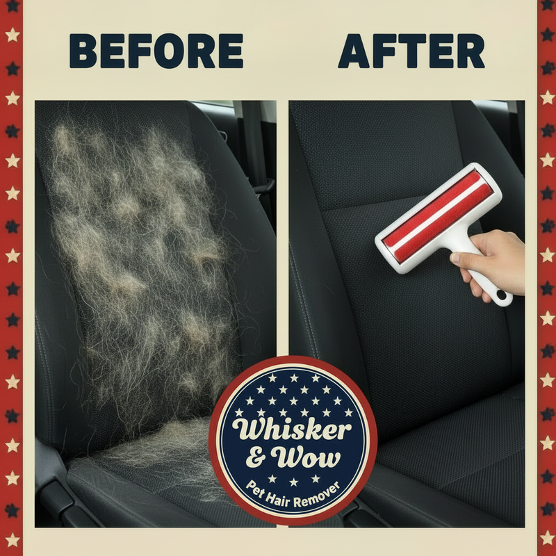 Car Seat Before & After - Matching Americana Style
