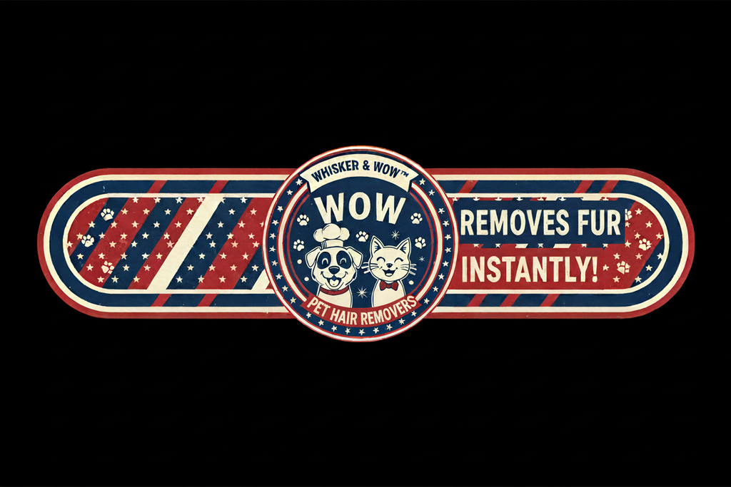 Whisker & Wow Pet Hair Removers Banner